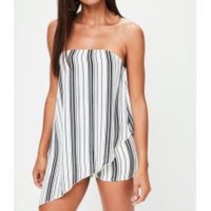 Chiffon bandeau romper